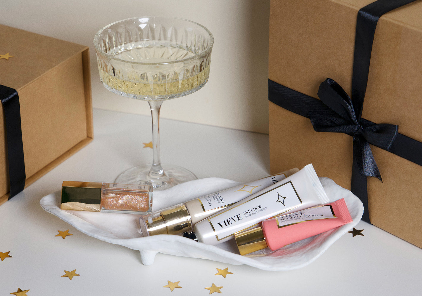 Chanel Makeup Skincare Gift Set Kit Holiday 2022 Bronzer Balm